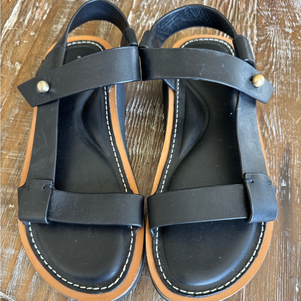 New/Unworn Rag & Bone Leather Sandals Size Womens 6 (36.5)
